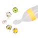 10-Piece Baby Food Feeder Pacifier Set | Soft Silicone Squeeze Spoon for Infants | Ideal for Fruits Milk & Vegetables | Safe & Gentle Feeding Solution - Buy Online on SooperMarket.com