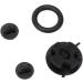Hiraith Eyeglass Ear Grips - Elastic & Durable Black Ear Hooks (10 Sets) for Sports - Rubber Plastic Eyewear Accessories - Buy Online on SooperMarket.com