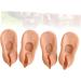minkissy 6 Pairs Heel Socks for Cracked Heels Heel Protectors for High Heel Shoes Moisturizing Sleeves Foot Softening Socks Silicone Heel Cover Moisturizing Socks Anti Slip Socks Increased - Buy Online on SooperMarket.com