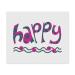 2 x 'Happy' Microfiber Lens/Glasses Cleaning Cloths (LC00024795)