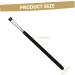 CANIGHT 6pcs Flat Eyebrow Brush Eyeliner Tool Eyeshadow Brush Eye Lash Brush Eye Brush Black Wooden Handle - Buy Online on SooperMarket.com