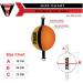 Genuine Cow Hide Leather Double End Speed Ball Boxing Floor to Ceiling Punch Bag - Yellow - Buy Online on SooperMarket.com