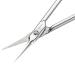 JARVISTAR Extra Fine Small Nail Scissors - Stainless Steel Cuticle Manicure Pedicure Grooming Tool for Women - Fingernail, Toenail, Eyelash, Eyebrow, Dry Skin - Curved Blade 3.66 Inch - Buy Online on SooperMarket.com