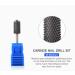 Rolabling Round Head Alloy Nail Drill Bit - Medium Size for Manicure, Gel Polish Removal, and Nail Accessories - 1 Pack - Buy Online on SooperMarket.com