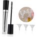 PLAFOPE 6pcs Eyelash Solution Bottle Portable Bottle Mascara Vials Bottle Empty Mascara Tube Plastic - Buy Online on SooperMarket.com