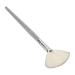 Face Mask Fan Brush Transparent Handle Cosmetic Flat Facial Brush Facial Brushes Fan Mask Brushes Soft Facial Applicator Brushes Tools Fan Facial Brushes Slim Soft Face Mask Brush