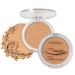 AQUAPURITY - PHOERA Sheer Matte Fixing Powder Makeup Base Fixer Setting Powder Foundation Fixing Compact Pressed Powder Long Lasting Make Up Fixer Skin Vitamin E Beauty Blender (205 Golden Beige )