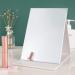 Buy ZCOOOOOOOL Large Portable Super HD Makeup Mirror - 10x7 Inches Multi-Stand Freehand/Handheld/Tabletop Foldable Super Large White - International Shipping - Buy Online on SooperMarket.com