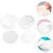 FOMIYES 1 Set Box Loose Powder Box Empty Loose Powder Container Cosmetic Powder Puff Face Powder Cushion Loose Powder Container with Powder Puff Travel Abs Makeup Pad White Portable 6.2x6.2cm White - Buy Online on SooperMarket.com