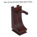 Premium Shaving Brush Stand - Wooden Holder with Non-Slip Base for Razors & Brushes | International Shipping - Buy Online on SooperMarket.com