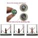Dkiigame 10 Pack LED Flash Tyre Wheel Valve Cap Light for Car Bike Bicycle - Red, Yellow, Blue, Green, Colorful - Buy Online on SooperMarket.com