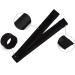 3 Pcs Fast Bun Maker - Easy Snap Doughnut Styling for Hair Buns - French Twist Hair Fold Wrap - Black - Girls Women - Buy Online on SooperMarket.com
