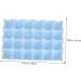 OSALADI Box Egg Holder Organizer Refrigerator Egg Holder Container Egg Tray Blue 29*19CM - Buy Online on SooperMarket.com