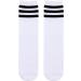 DRESHOW BQUBO Kids Toddler Soccer Socks - White/Black Stripe, 3-6 Years - Buy Online on SooperMarket.com