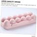 CHILDWEET 2pcs Anti-Collision Damage Chicken Food Trays Plastic Egg Cartons Pantry Egg Bins for re-usable Pink 30X11X6.5CM - Buy Online on SooperMarket.com