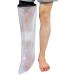 Retasica Waterproof Cast Shower Cover Leg for Adults Foot and Lower Leg Cast Wounds Protector Showering Bath Accessories - Buy Online on SooperMarket.com