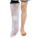 yuoseg Waterproof Cast Shower Cover Leg for Adults Foot and Lower Leg Cast Wounds Protector Showering Bath Accessories - Buy Online on SooperMarket.com
