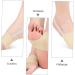 Bunion Spacers Toe Cover Gel Protectors - 1 Pair | Toe Sleeve, Splint, Socks & Separator for Foot Care | Pedicure Arm Pad - 19x6.5cm - Buy Online on SooperMarket.com
