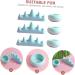 minkissy 5 Sets Nail Art Brush Cup Manicure Bowl Chinese Bask Cups Make up Pen Holder Plastic - Buy Online on SooperMarket.com