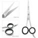 5.5 Mustache & Beard Scissors - Extremely Sharp Grooming Tool for Precision Trimming | International Shipping Available - Buy Online on SooperMarket.com