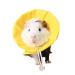 NashaFeiLi Elizabethan Pet Collar for Hamster Chinchilla Small Adjustable Comfortable Size M Yellow M Yellow Pink