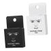 Angoily 2pcs Ink Eyebrow Makeup Stencil Makeup Brow Ruler Cosmetics Accessory Wire Box Draw a Line