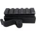 Monstrum Tactical Low Profile Picatinny Riser Mount - Quick Release, 0.5 H x 2.5 L for Red Dots, Scopes, & Optics - Buy Online on SooperMarket.com