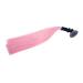 Kisangel 2pcs Helmet Wig Straight Human Hair Wig Helmet Ponytail Braid Ponytail Decorative Helmet Ponytail 44x5cmx2pcs As Shownx2pcs