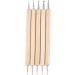 PiniceCore 5pcs 2 Way Wooden Dotting Pen Set - Marbleizing & Nail Art Tools Kit for Perfect Designs | International Shipping Available - Buy Online on SooperMarket.com