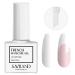 Saviland French White Gel Nail Polish: 10ml Upgrade U V/LED Soak Off Gel Nail Polish Manicure for Professional Salon Home Use Long Lasting Easy to Apply and Safe AA -French Gel Polish White-10ML