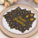 40 Black & Gold Birthday Napkins for Girls - 33x33cm Paper Party Decor - International Shipping - Buy Online on SooperMarket.com