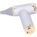 Alomejor Mini Fan - Portable Bladeless Hair Dryer for Pets | 4 Wind Levels 1100mAh Battery - Ideal for Cats & Dogs (Silver - Buy Online on SooperMarket.com