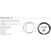 Jagwire Road Pro Brake DIY Cable Kit | Polished Stainless Steel Cables | SRAM/Shimano Compatible | 10 Color Options | Stealth Black - Buy Online on SooperMarket.com