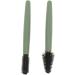 Verdant Touch Makeup Brush Silicone Eyelash Brush Set Portable Mascara Brush Reusable Makeup Brush with Washable Dustproof Box Green - Buy Online on SooperMarket.com