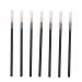 MUSISALY 100pcs Cosmetics Brush Fine Eyeliner Brush Small Eyeliner Brush Lip Makeup Brushes Orange
