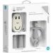 Matchstick Monkey Antimicrobial Teething Starter Set - Flat Face & Animal Teethers, Silicone Finger Toothbrushes - Grey Monkey Set for Babies 3 Months - Buy Online on SooperMarket.com