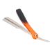 Straight Edge Razor Without Blade - Manual Mustache & Beard Shaver | Silver Beard Blade Holder for Precision Grooming - Buy Online on SooperMarket.com