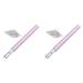 Exceart 2 sets of colored pen Gel-nail kit GEL-NAGELLACK kit nail brush Manicure-pencil accessories Manicure-style sign Nail-Art-Accessoire Nail Mall pins Paint nail polish metal