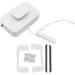 Magnetic Window Cleaner Replaceable Magnetic Window Cleaner Window Cleaning Tool Window Cleaning Tool Kit Double Sided Large Handle Stable Sturdy Dusters Plastic Window Cleaning - Buy Online on SooperMarket.com