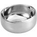 Beavorty 3-Piece Bamboo & Stainless Steel Shaving Soap Bowl Set Rustproof Shaving Containers for Men - Buy Online on SooperMarket.com