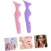 PLAFOPE 6 Pcs Silicone Beauty Ruler Eye Liner Pencils Tool Lash Tape Mascara Drawing Make up Toothpaste 15X4.15CMx3pcs Assorted Colorx3pcs - Buy Online on SooperMarket.com