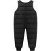 Happy Cherry Baby Winter Pants - Newborn Boys Girls Overall Ski Trousers - Infant Warm Snow Bib Pant - Toddler Windproof Padded Snowsuit Bottoms - Elastic Buttom Zipper Outerwear Outfits - Black (Size 80) - Buy Online on SooperMarket.com