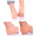 FOMIYES 10 Pairs Silicone Foot Heel Socks Cushion Sleeves Protective Sleeve Silicone Heel Grips Walking Accessories Reusable Moisturizing Feet Moisturizing Socks Foot Spa Socks Boots Crack - Buy Online on SooperMarket.com