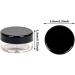 10 Pieces 10ml Transparent Jars with Lids - Perfect for Lip Balm & Cream | Buy Empty Jars Online - Buy Online on SooperMarket.com