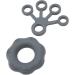 Hand Grip Strengthener Silicone Finger Exerciser for Weak Hands Lightweight and Skinfriendly (Dark Grey) - Buy Online on SooperMarket.com