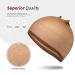 Teenitor 20 Pack Brown Nylon Wig Caps for Men and Women - Skin Tone Stocking Cap for Wig Application - Buy Online on SooperMarket.com