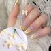 100PCS Colorful 3D Bow Nail Art Decorations - Nail Charms for Acrylic Resin Design - Buy Online on SooperMarket.com