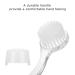 5pcs White Dust Brush Set for Nails - Nail Art & Manicure Brushes for Beauty & UV Gel Application - Buy Online on SooperMarket.com