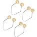 2 Pair Dimple Trainer Tool Piercing Improve Smile Dimple Maker Balls for Face Cheeks (Champagne Gold) - Buy Online on SooperMarket.com