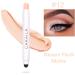 Go Ho Matte Cream-to-Powder Eyeshadow Stick 2 in 1 Pencil Crayon Eye Brightener - Waterproof, Smooth Application - 12 Desert Flesh - Buy Online on SooperMarket.com
